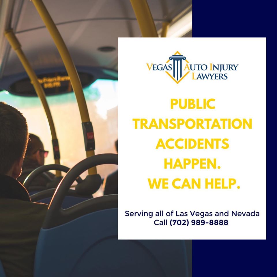 Public transit accidents Public Transportation Accidents Happen. We Can Help. Serving all of Las Vegas and Nevada. Vegas Auto Injury Lawyers.
